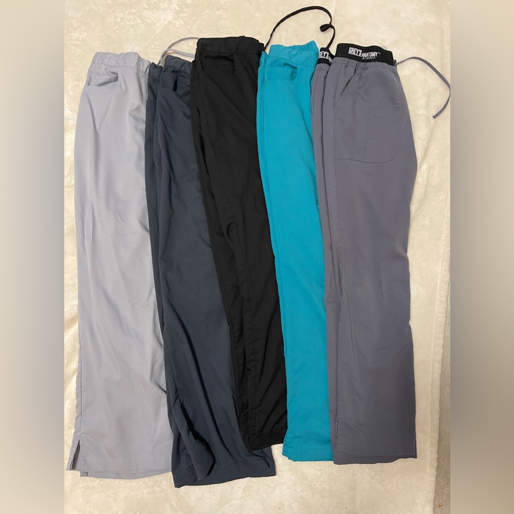 Grey’s Anatomy Scrub Pants Lot of 5 SMALL